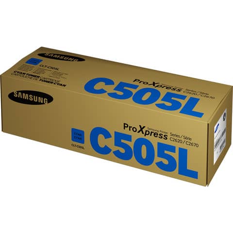 Toner CLT-C505L Samsung ciano  SU035A